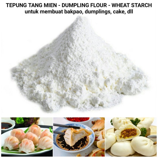 Tepung Tang Mien repack 500 gram Teng Mien untuk Dimsum