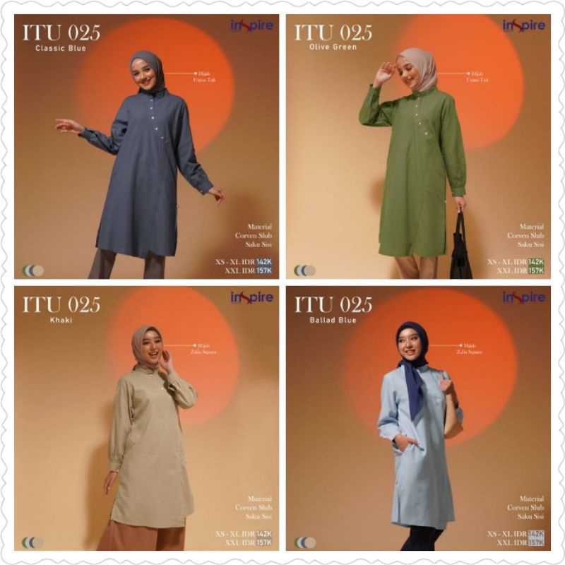 ITU 025 ATASAN WANITA TUNIK INSPIRE Original
