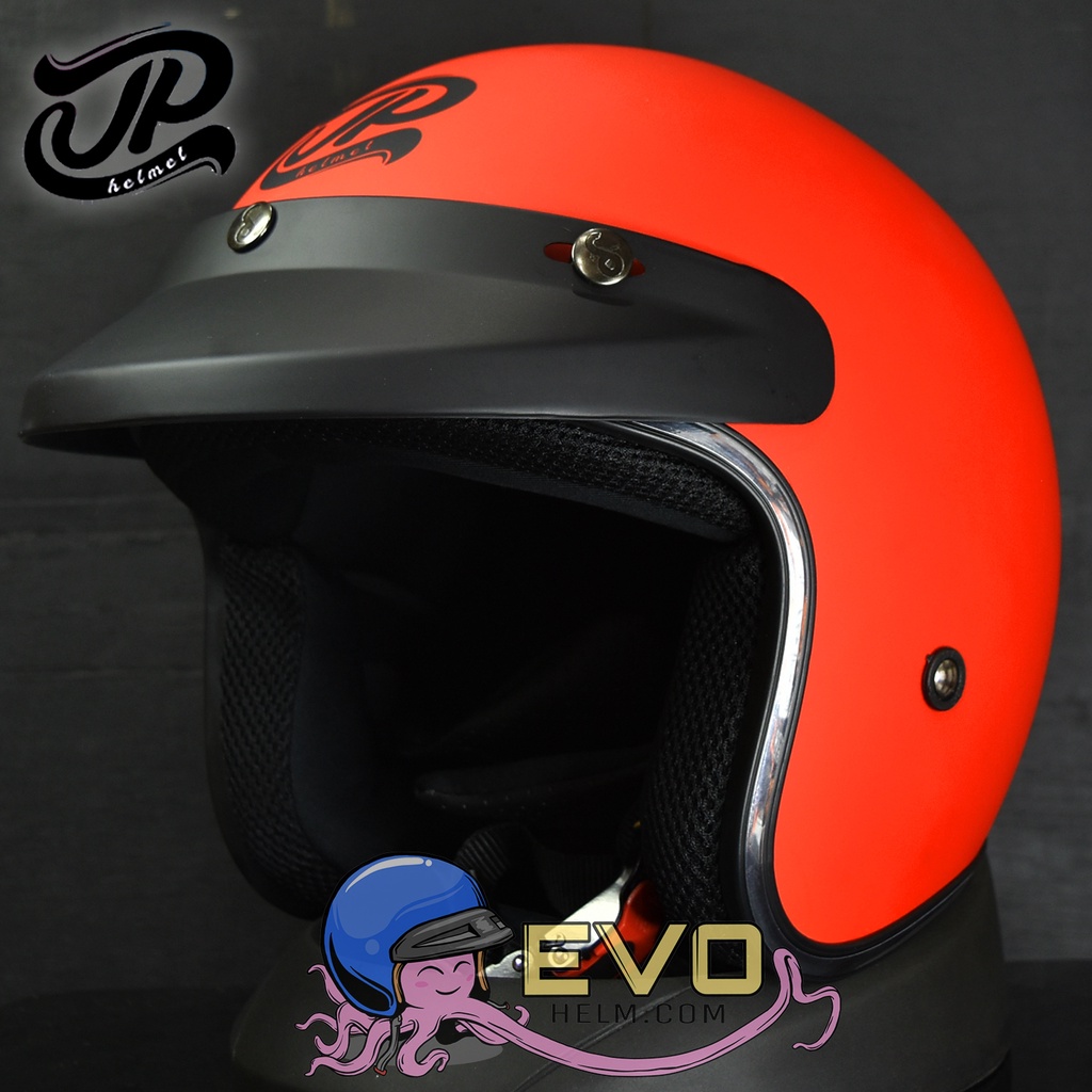 HELM BOGO JPX_JP NEW BIGIE_SOLID - RED FERARI DOFF