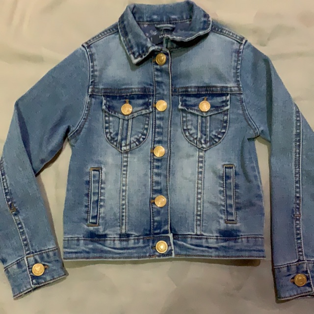 Jaket jeans mango kids