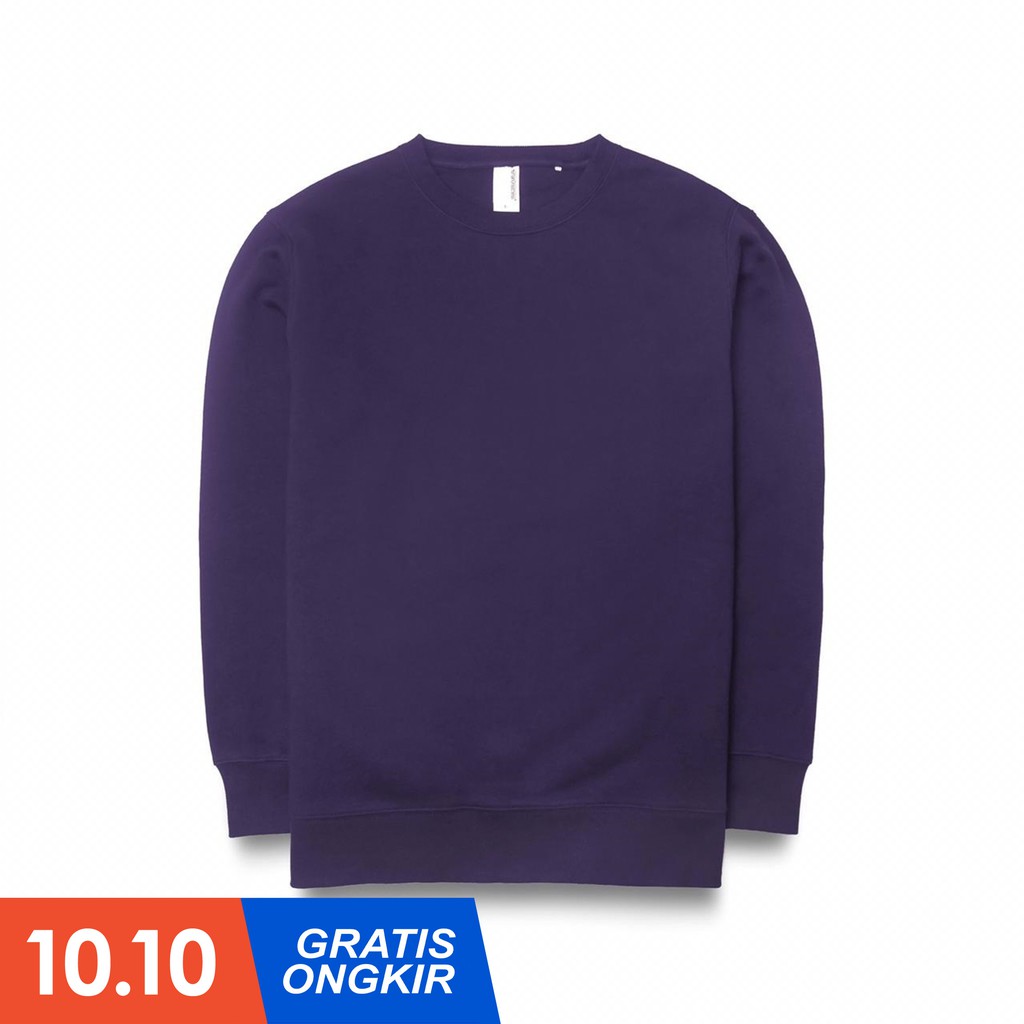 

Human Greatness Crewneck Royal Purple