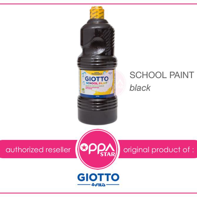 

Baru! Giotto School Paint 1000 Ml Black Hitam - Cat Poster Kertas Termurah