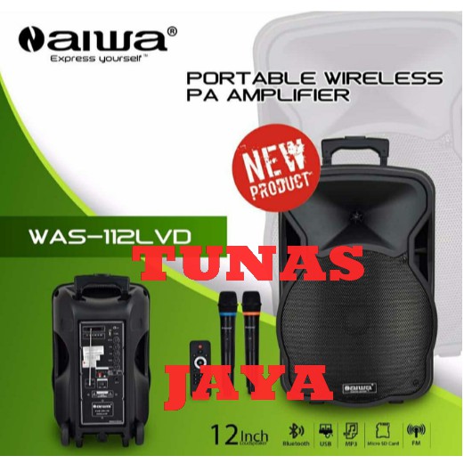 Meeting portable Speaker NAIWA 112LVD 112LVF 112LVE free 2 pcs mic