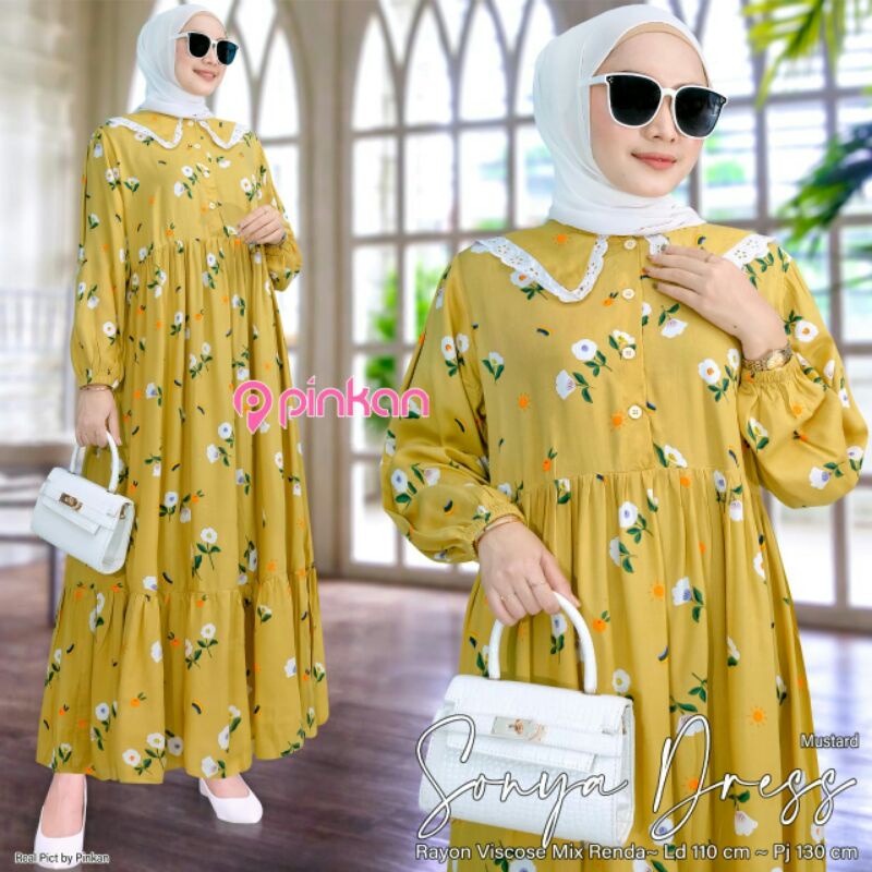 Sonya Midi By Pinkan || Midi Dress