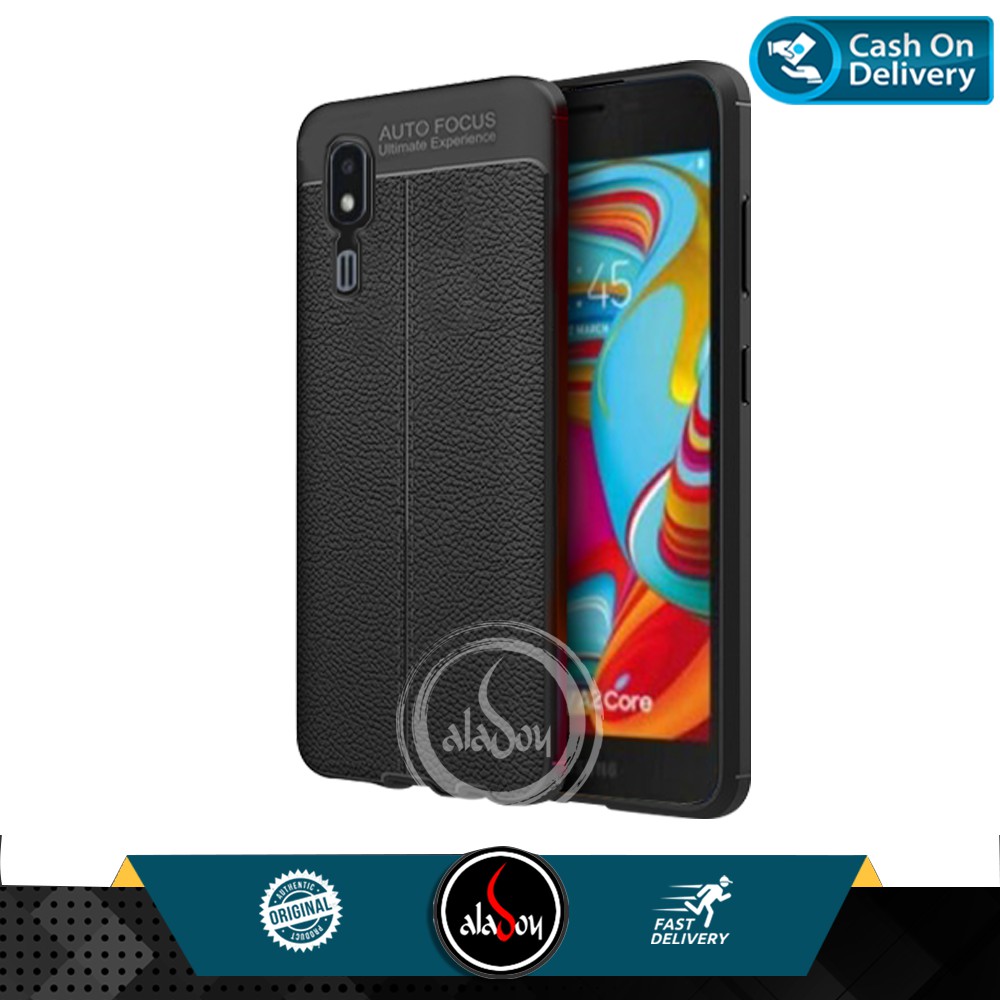 Case Samsung A2 Core Ultra Slim Autofocus Leather Premium Softcase