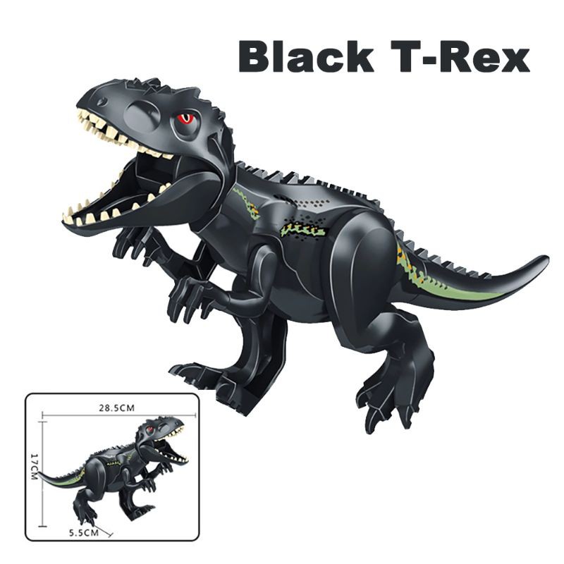 MOMBABY1 Lego dinosaurus T-rex Tyranosaurus Tyrex atau Mainan Anak Jurassic Park