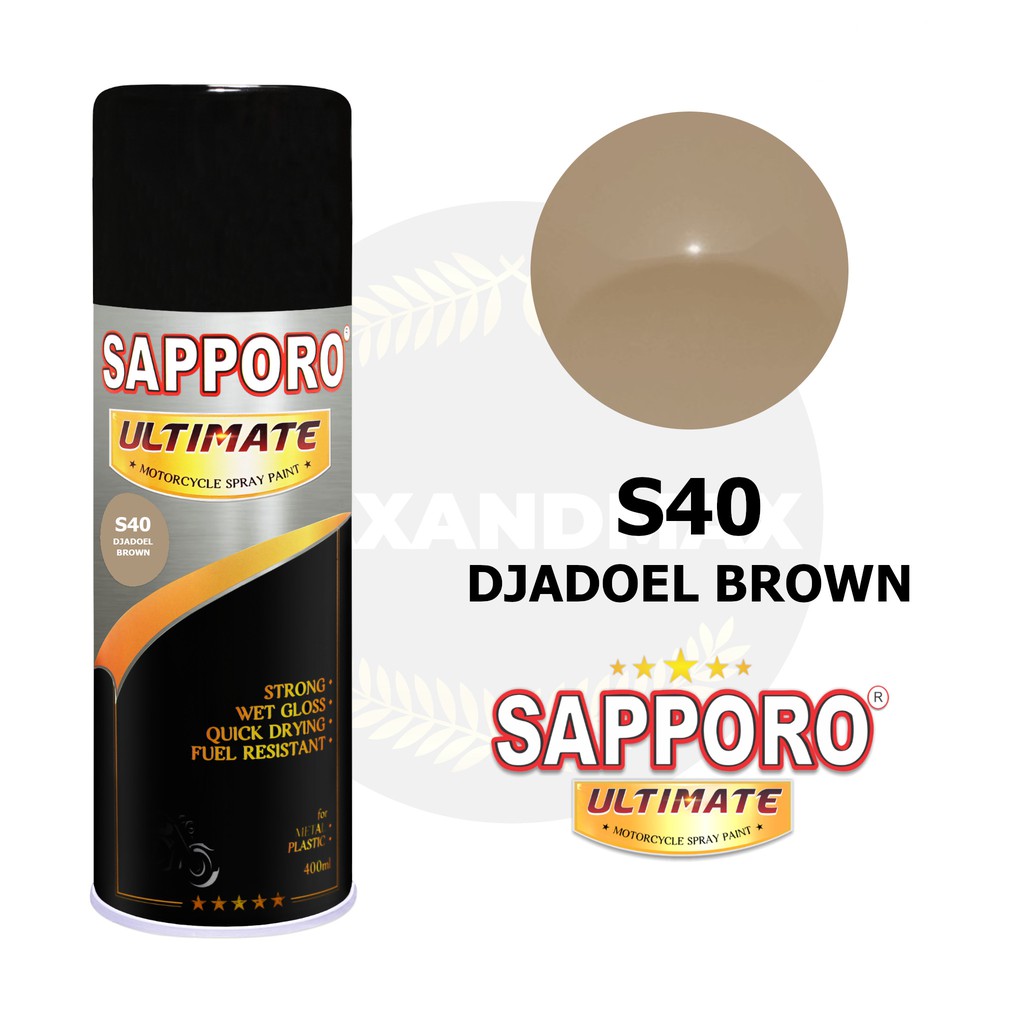 SAPPORO ULTIMATE Djadoel Brown S40 400 ml