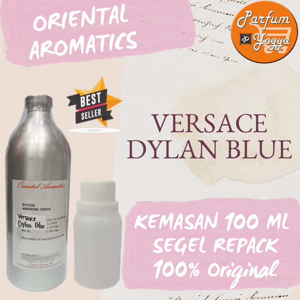 BIBIT PARFUM MURNI ORIENTAL AROMATICS VERSACE DYLAN BLUE 100 ML | BEST SELLER | PARFUM UNISEX
