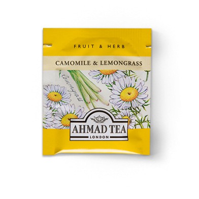 AHMAD TEA LONDON - Chamomile Camomile and Lemongrass - Teh Import