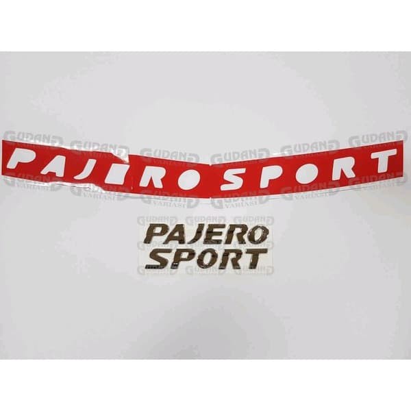 Emblem Kap Mesin Pajero Sport