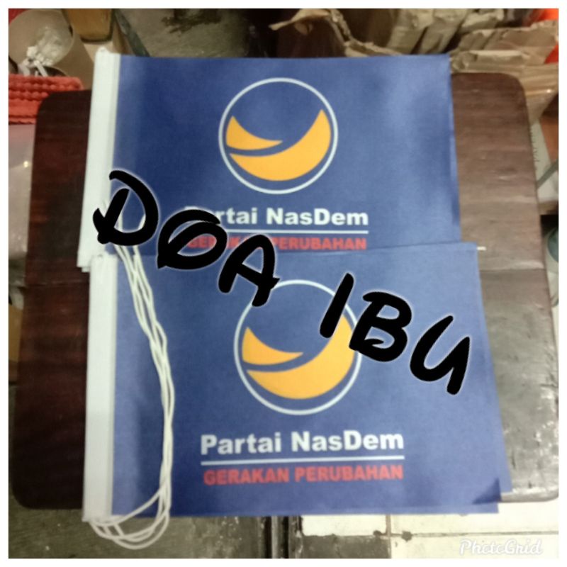 

best seller bendera meja partai NASDEM