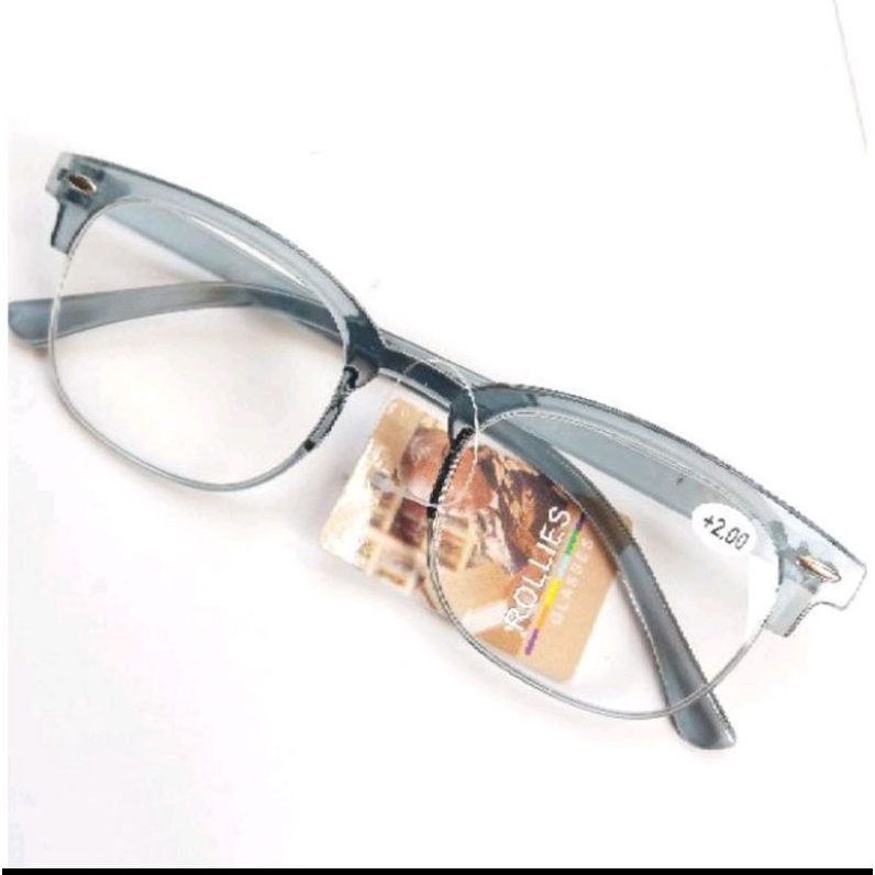 Kacamata Baca Plus 00.5 s/d +3.00 Pria Wanita