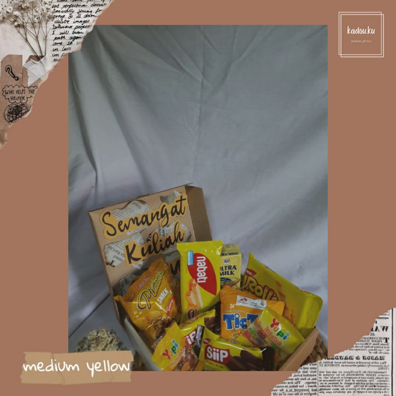 

SNACK BOX MURAH/GIFT BOX/BIRTHDAY/GRADUATION/ANNIVERSARY (PAKET MEDIUM)