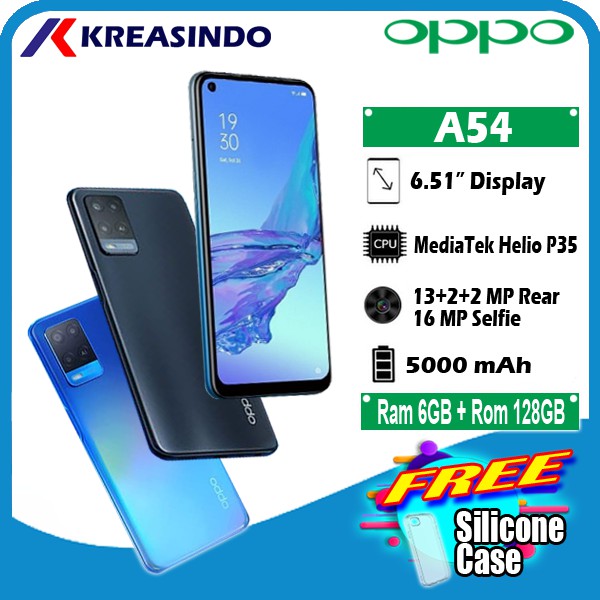 Oppo A54 6/128 Ram 6GB Internal 128GB Garansi Resmi