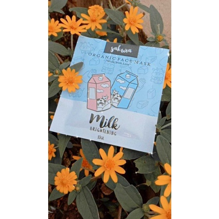 Masker organik sakura