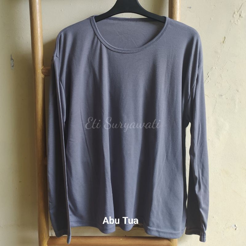 [BISA COD] Manset Kaos Soft Spandex Super size Jumbo Xxxl-Abu Tua