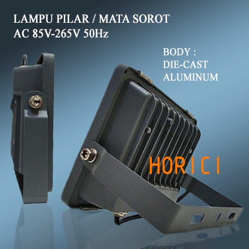 LAMPU LED SOROT COB PUTIH WARM WHITE 50W 220V IP67