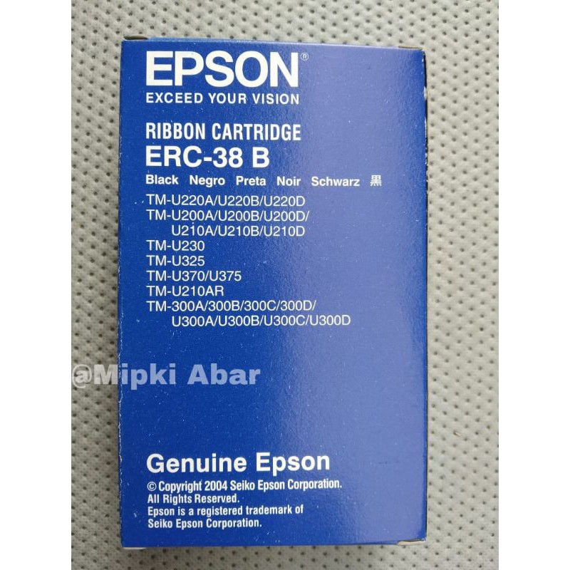 Ribbon Cartridge ERC 38