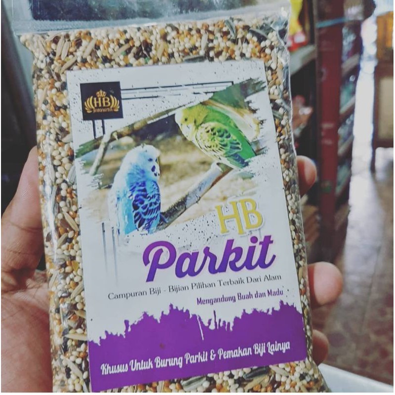 umpan burung  parkit makanan parkit