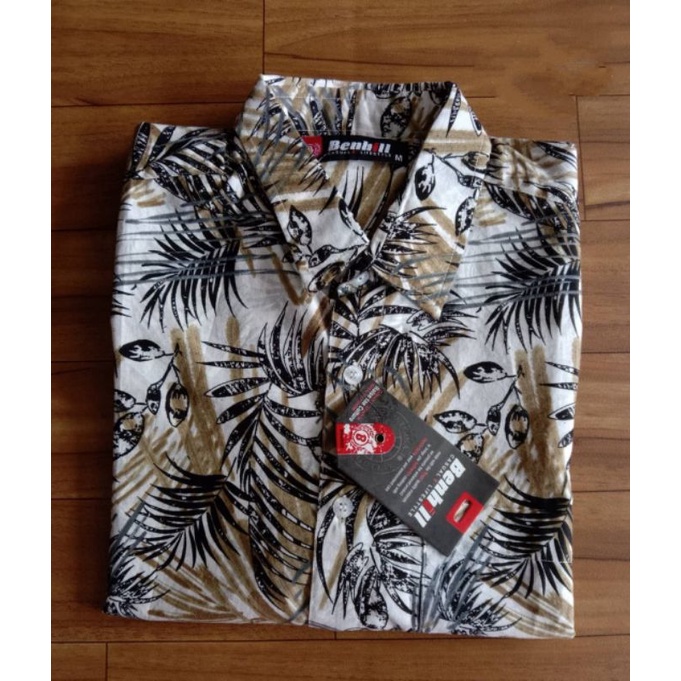 BENHILL Kemeja Printing Pria Size M
