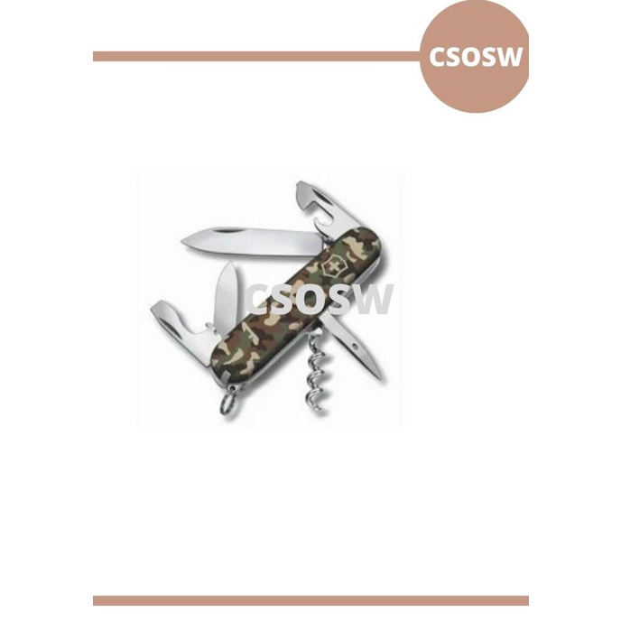 VICTORINOX SPARTAN PISAU LIPAT SAKU SERBAGUNA CAMOUFLAGE FCVFD65462