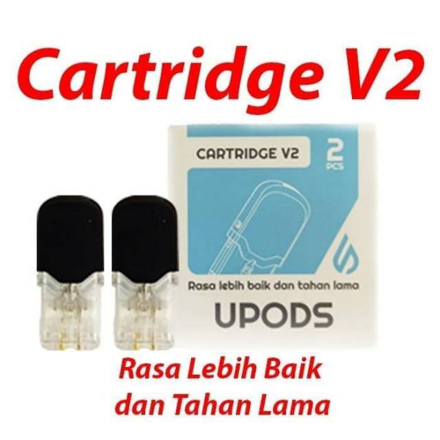 UPODS V2 CATRIDGE SIAP PAKAI/ UPODS V2 CARTRIDGE