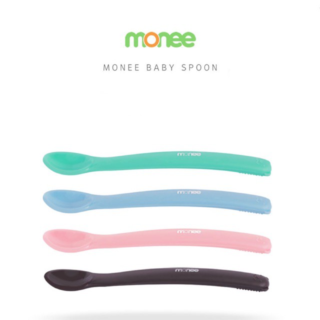 Monee Silicone Baby Spoon - Sendok Makan Bayi