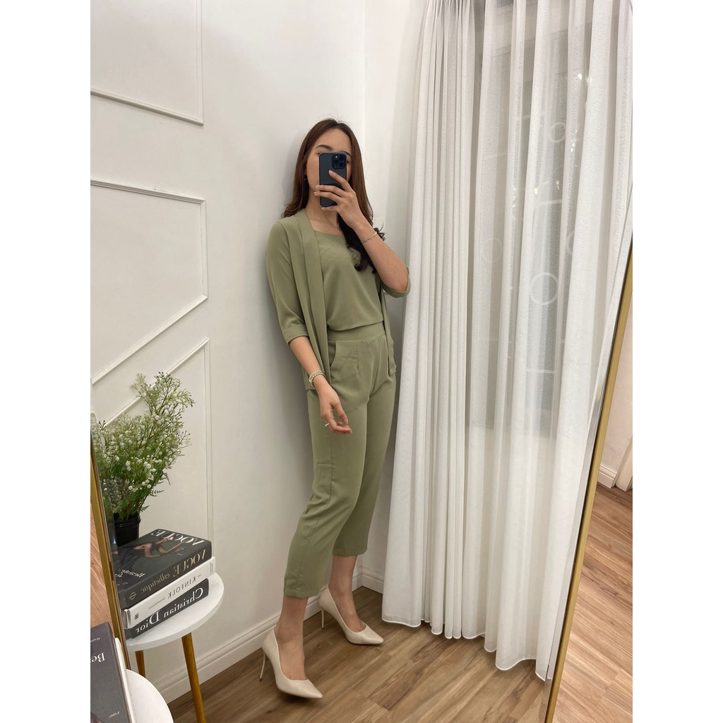 GBY CLOTHING - MARSHA ONE SET-GREEN