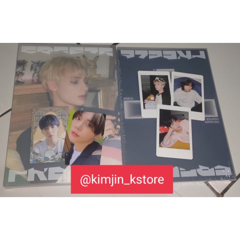 BENEFIT APPLE MUSIC UNSEALED ALBUM TXT THE CHAOS CHAPTER : FREEZE SOOBIN YEONJUN SOOBIN TAEHYUN