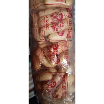 

Ready banyak Krupuk ikan tenggiri isi banyak