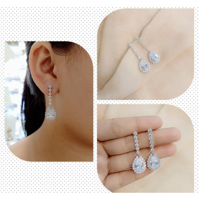 Anting wanita swaroski pjng