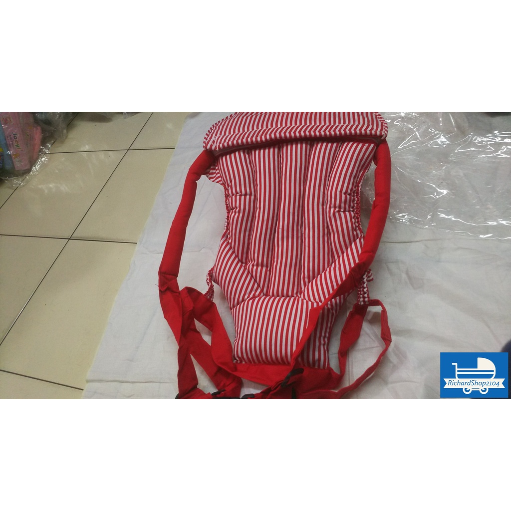 Gendongan Bayi Depan Hip Seat Okiyo garis