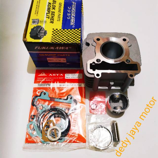 Blok seher komplit + paking top set Vega ZR original fukukawa genuine parts berkualitas terjamin