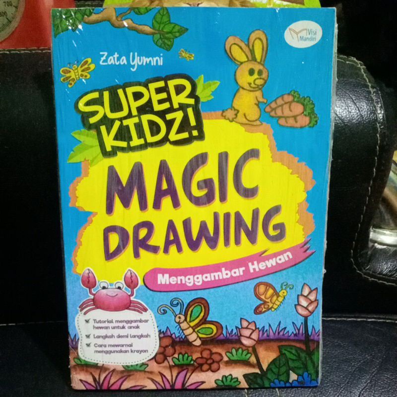 

Buku super kidz Magic drawing menggambar hewan