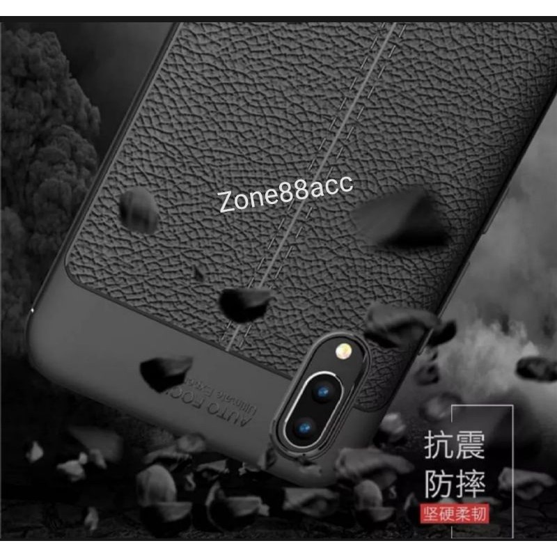 Samsung Note 8 9 10 10+ 10 Pro Silicon Autofocus Leather Case Softcase Casing Cover TPU