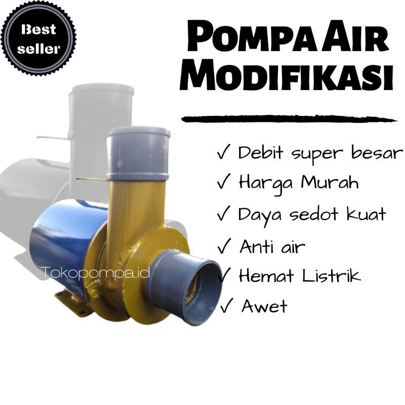 Pompa Air Modifikasi 2 inch Alkon Modifikasi Besi