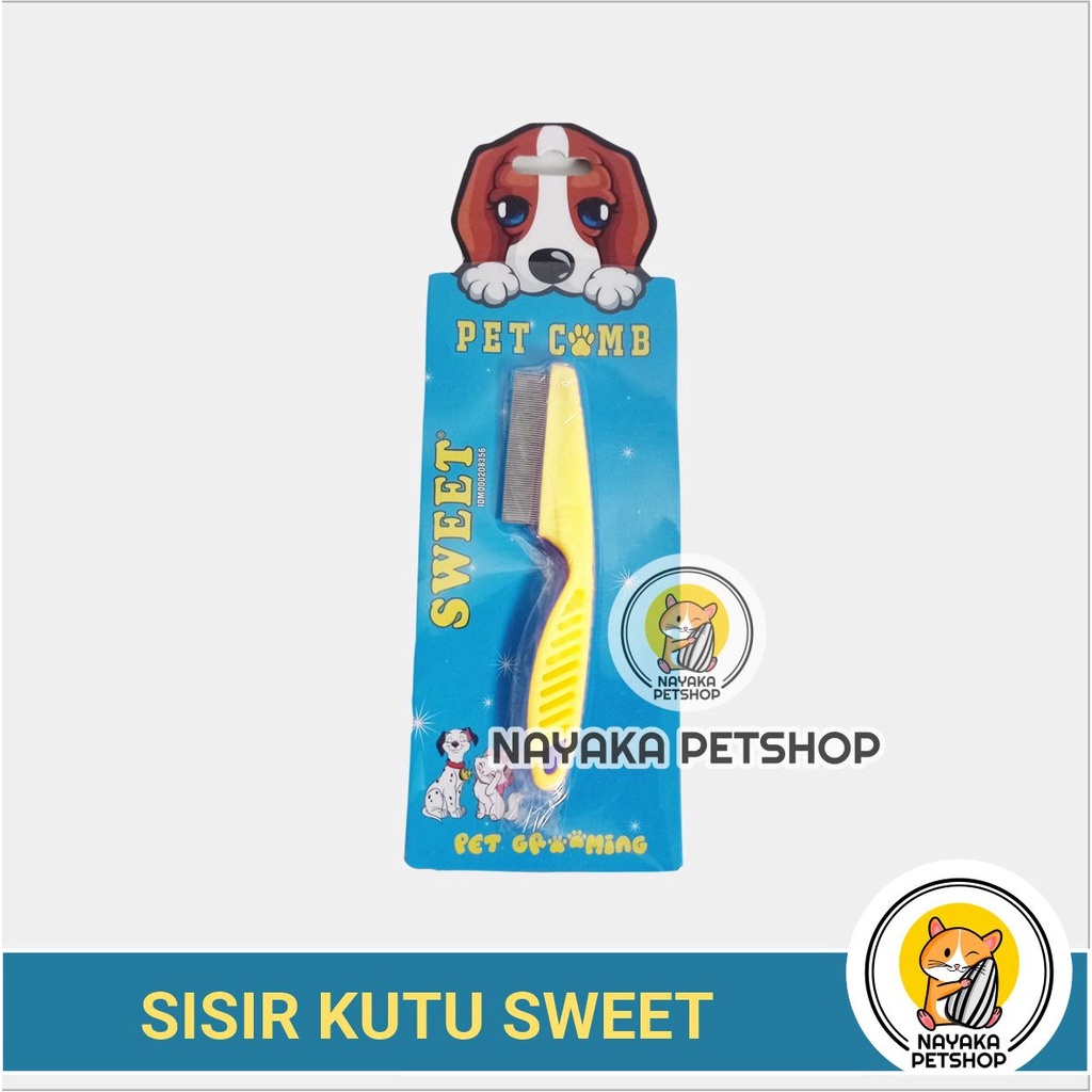 Sisir Kutu Kucing Serit Kutu Kelinci