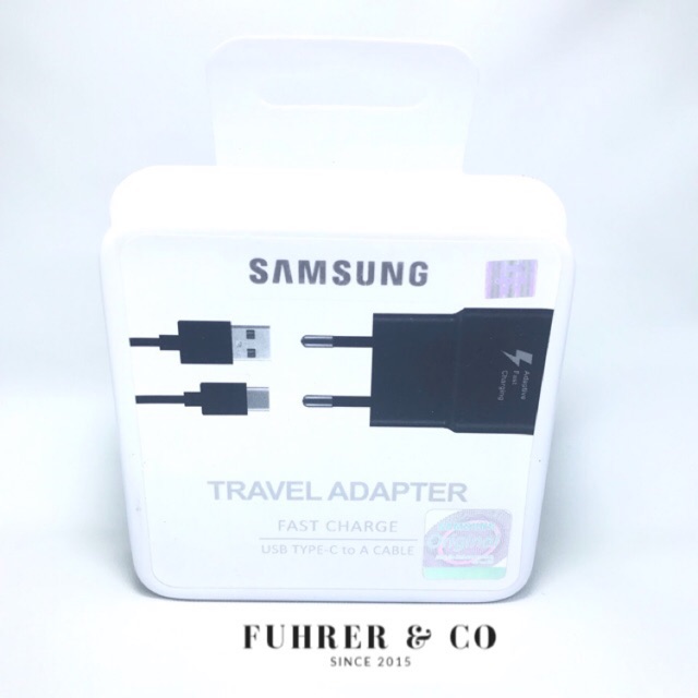 Fast Charging Charger Samsung Galaxy A5 A7 S8 Note 8 Original Garansi