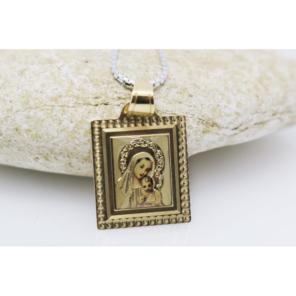 Minis Gold Liontin / liontin bunda maria emas