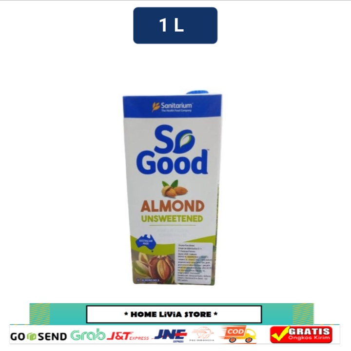 

Sanitarium So Good Almond Milk Unsweetened 1 L