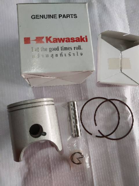 piston kawasaki ninja 150R RR 2T os std 50 100 150 200 250 300 350 400.pin 15 mm original thailand s