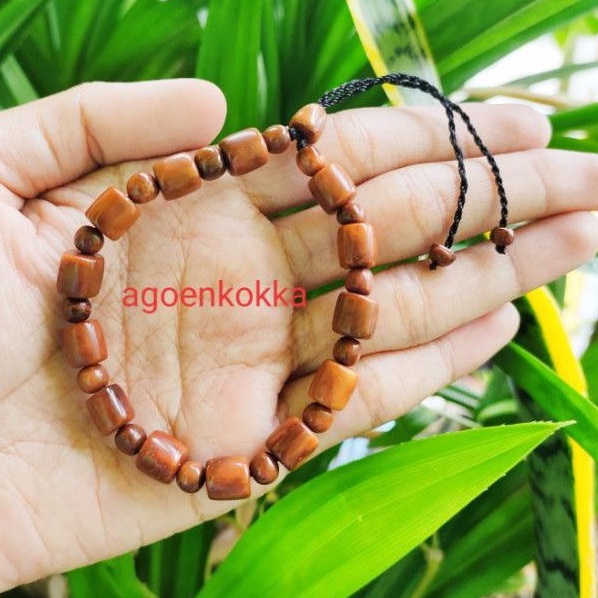 gelang mardjan halat bulat coklat kokka kaokah fukahah