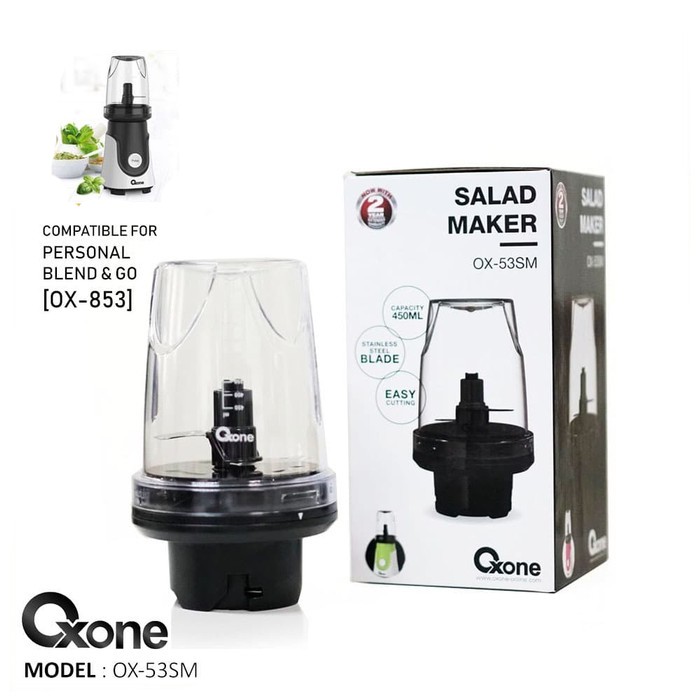 Oxone OX-53SM Salad Maker Aksesoris Blender Oxone OX-853 Untuk Chopper Sayur Buah Bumbu Dapur