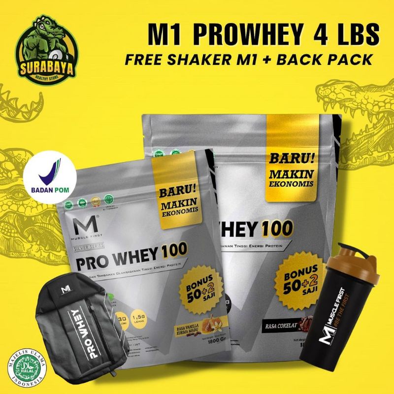 M1 muscle first pro whey 100 4 lbs musclefirst prowhey protein 100 4lbs non isolate