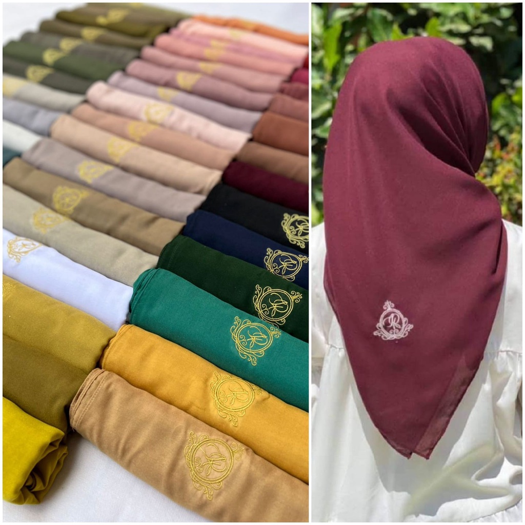 NAIMA SCARF by LR//HIJAB POLOS VOAL//SEGIEMPAT NAIMA LR//HIJAB NAIMA LR PREMIUM JUMBO