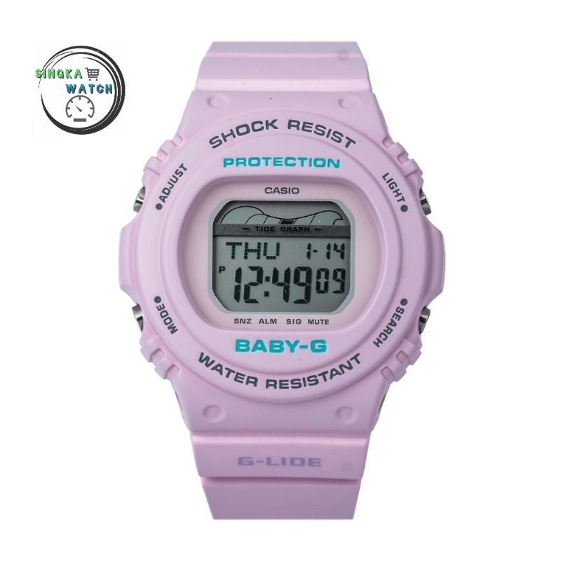 JAM TANGAN CEWEK CASIO BABY-G ORIGINAL SERI BLX-570-6DR