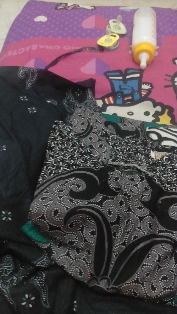 Batik Wanita Asj Sa Hrb026 Kenongo Kemeja Tosca Pendek