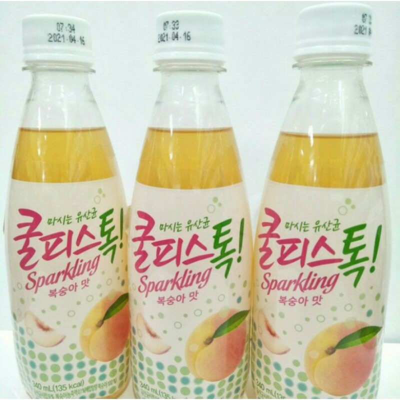 

Dongwon Coolpis Sparkling Rasa Peach 340 ml