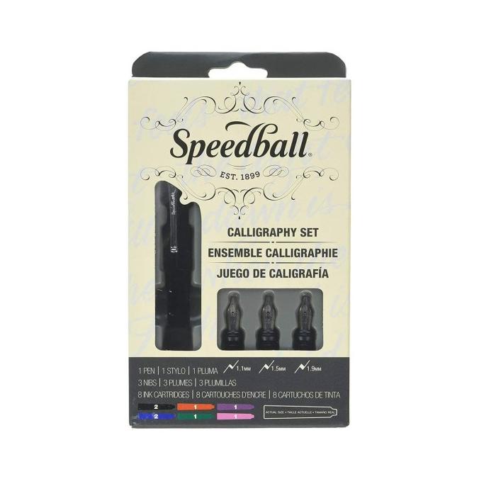 

[[COD]] SPEEDBALL Basic Calligraphy Fountain Pen Set GRATIS ONGKIR Kode 1435