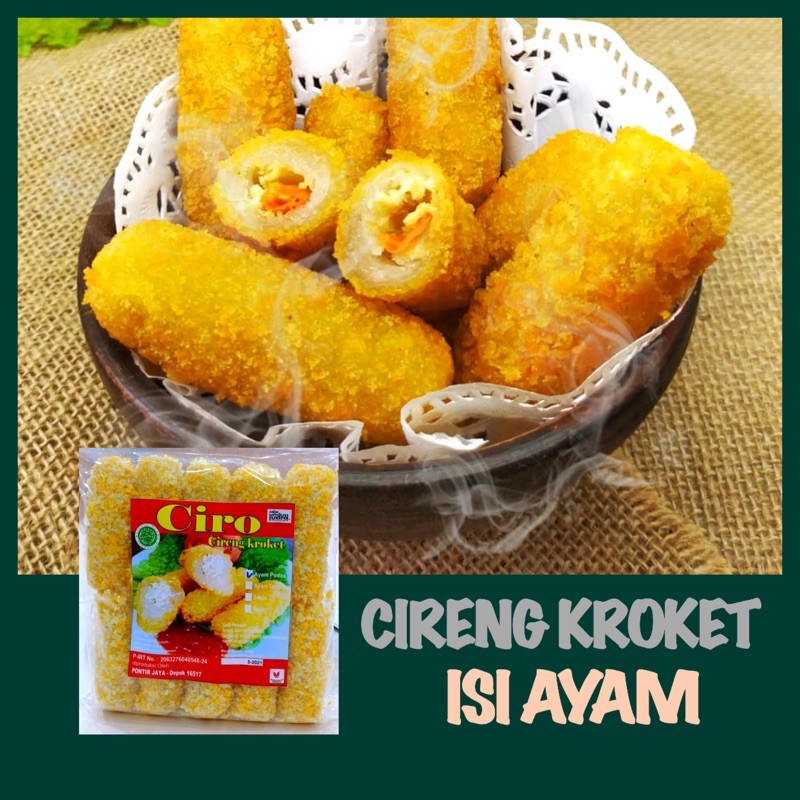 Cireng Kroket Ciro isi Ayam